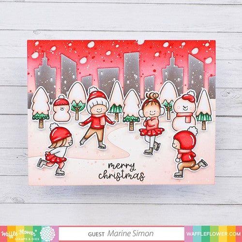 Simon Says Stamp! Waffle Flower WINTER FUN Clear Stamps 421131