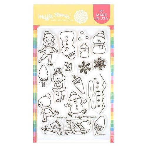 Simon Says Stamp! Waffle Flower WINTER FUN Clear Stamps 421131