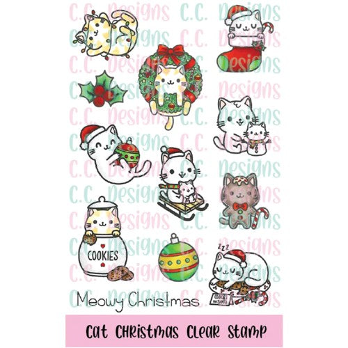 Cat Trio - Clear Stamp Set