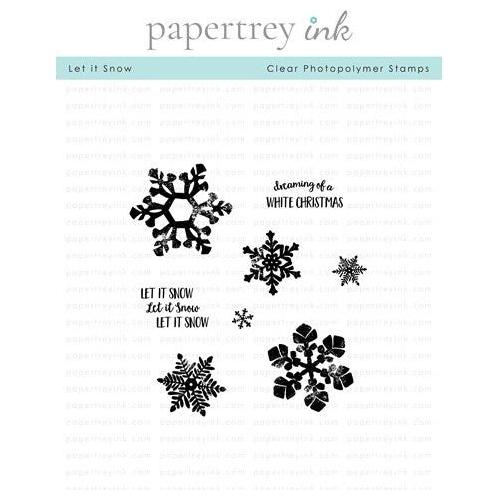 Simon Says Stamp! Papertrey Ink LET IT SNOW Clear Stamps 1438