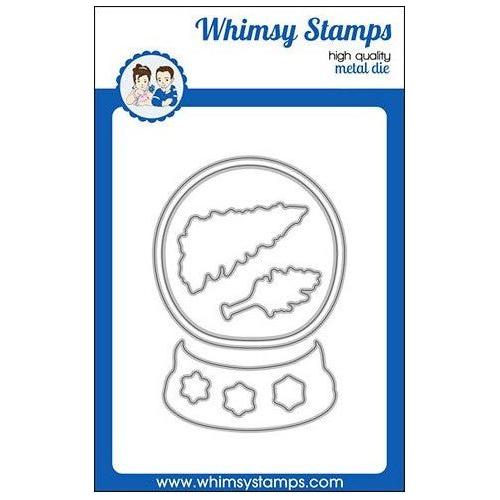 Simon Says Stamp! Whimsy Stamps HOLIDAY SNOWGLOBE Outline Dies WSD156