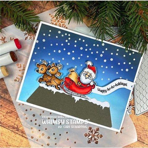 Simon Says Stamp! Whimsy Stamps SANTAS MAGIC Clear Stamps C1403