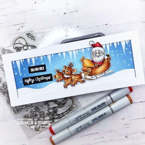 Simon Says Stamp! Whimsy Stamps SANTAS MAGIC Clear Stamps C1403