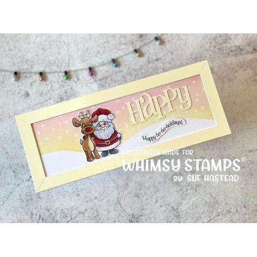 Simon Says Stamp! Whimsy Stamps SANTAS MAGIC Clear Stamps C1403