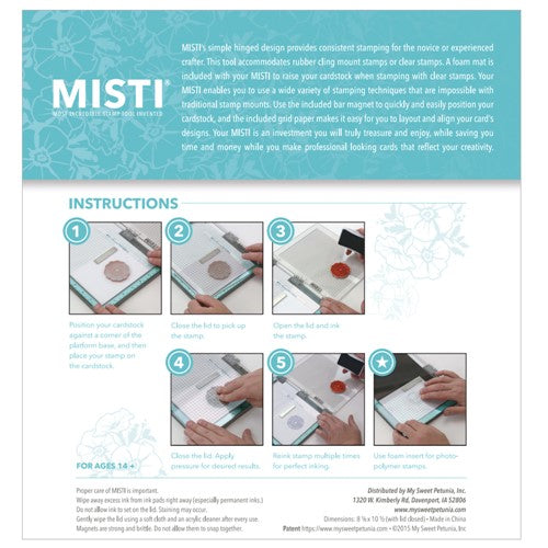MISTI PRECISION STAMPER VERSION 2.0 Stamping Tool Kit – Simon Says Stamp