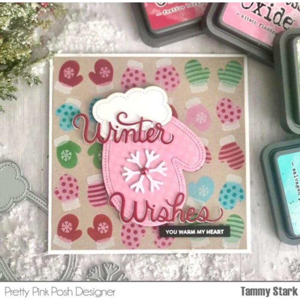 Simon Says Stamp! Pretty Pink Posh MITTEN SHAKER Dies