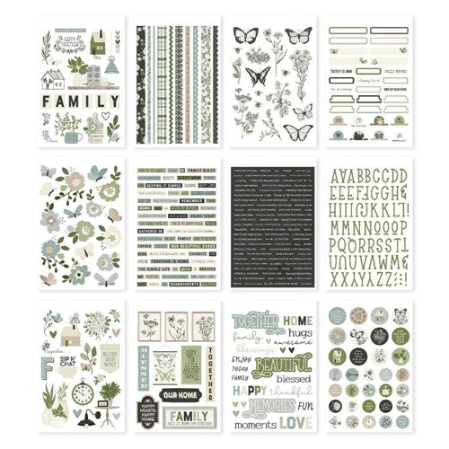 Scrapbook Stickers - Happy Family - Paper House