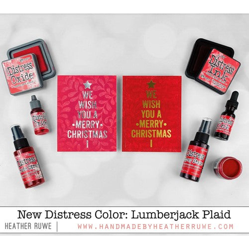 Ranger Tim Holtz Festive Berries Distress Oxide Ink Pad & Re-Inker Set -  Sunny Studio Stamps