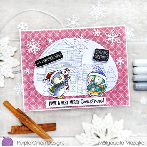 Simon Says Stamp! Purple Onion Designs BALSAM Cling Stamp pod1303