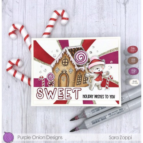 Simon Says Stamp! Purple Onion Designs POLAR Cling Stamp pod1311