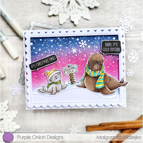 Simon Says Stamp! Purple Onion Designs WESLEY Cling Stamp pod1313