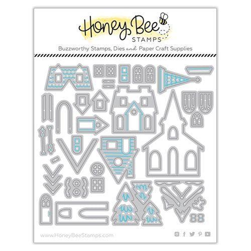 Simon Says Stamp! Honey Bee WINTER VILLAGE Dies hbds-winv