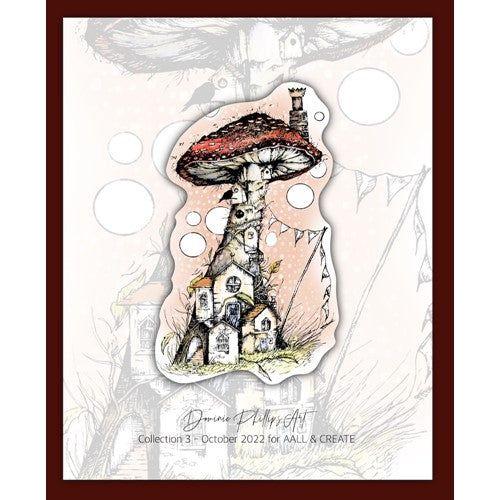 Simon Says Stamp! AALL & Create TOADSTOOL TOWERS A4 Clear Stamps aall795