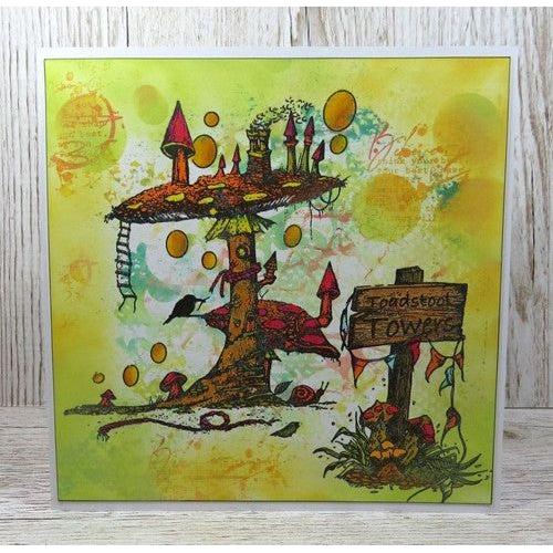 Simon Says Stamp! AALL & Create TOADSTOOL TOWERS A4 Clear Stamps aall795