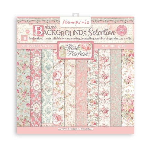 Stamperia Double-Sided Paper Pad 12x12 10/Pkg-Provence, 10 Designs/1