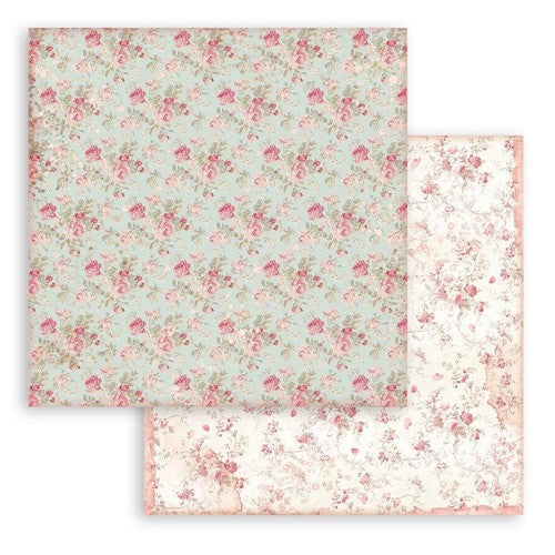 Stamperia 12 Scrapbook Paper Pad - Rose parfum – Ninnys Napkins