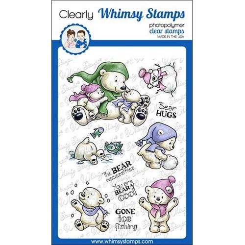 Whimsy Stamps Sheltering Love Clear Stamps C1405