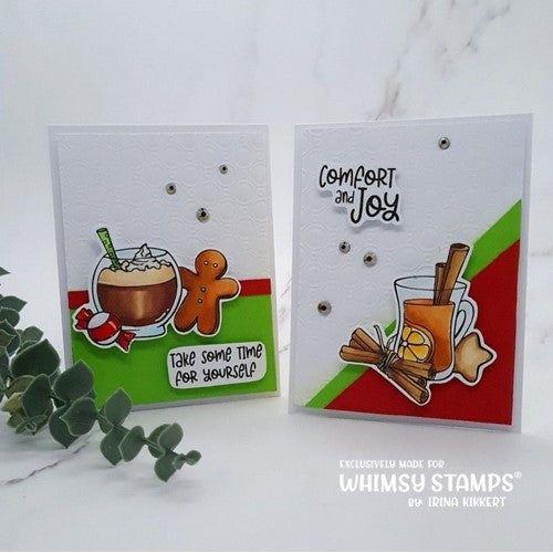 Simon Says Stamp! Whimsy Stamps COMFORT AND JOY Dies WSD164