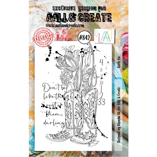 Simon Says Stamp! AALL & Create BOOTS ON A7 Clear Stamps aall842