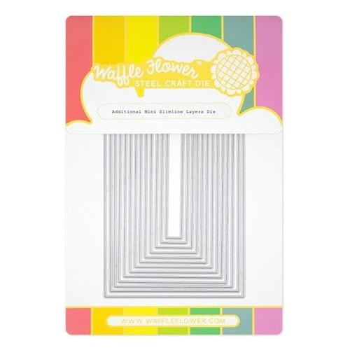 Simon Says Stamp! Waffle Flower ADDITIONAL MINI SLIMLINE LAYERS Dies 421159