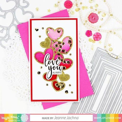 Simon Says Stamp! Waffle Flower ADDITIONAL MINI SLIMLINE LAYERS Dies 421159