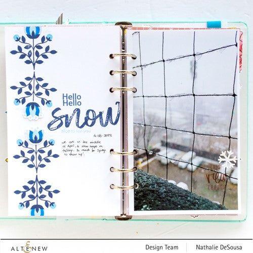 Simon Says Stamp! Altenew Mini Delight FOLK MOTIF Clear Stamp and Die Bundle ALT7423BN