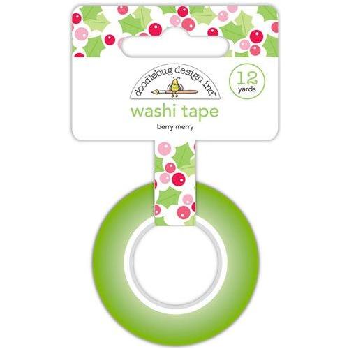 Simon Says Stamp! Doodlebug BERRY MERRY Washi Tape 7899