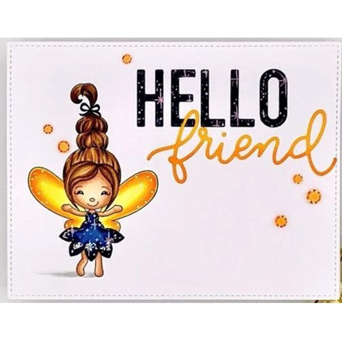 Simon Says Stamp! Streamside Studios FAIRY BEST FRIEND Clear Stamp Set stsd04