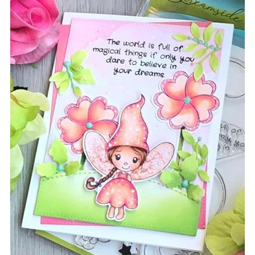 Simon Says Stamp! Streamside Studios MOON FAIRY Clear Stamp Set stsd07