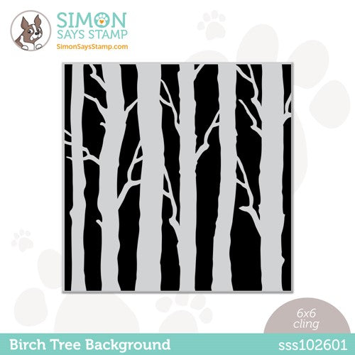 birch tree stencils