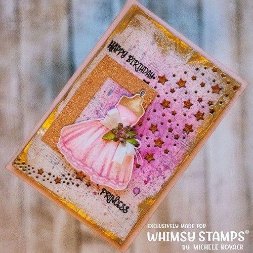 Simon Says Stamp! Whimsy Stamps BLING QUEEN Clear Stamps CWSD441