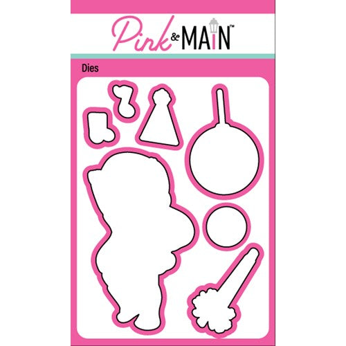 Simon Says Stamp! Pink and Main PARTY TIME Dies PNM483