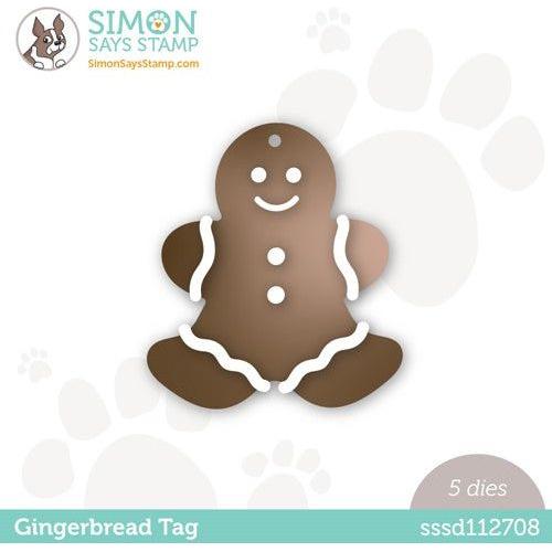 Simon Says Stamp! Simon Says Stamp GINGERBREAD TAG Wafer Dies sssd112708