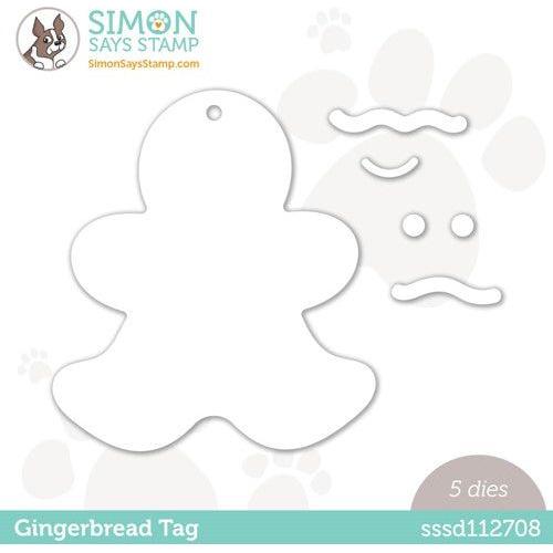 Simon Says Stamp! Simon Says Stamp GINGERBREAD TAG Wafer Dies sssd112708