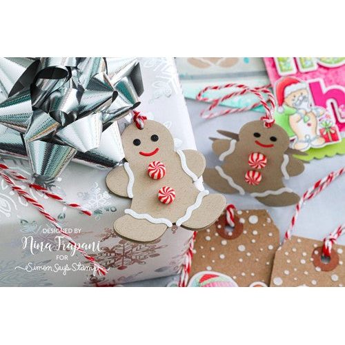 Simon Says Stamp! Simon Says Stamp GINGERBREAD TAG Wafer Dies sssd112708 | color-code:ALT01