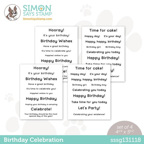 A Birthday Wish Boy: Celebrate You Stamp Set