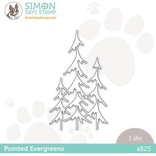 Simon Says Stamp Pointed Evergreens Die