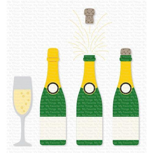 Simon Says Stamp! My Favorite Things POP THE CHAMPAGNE Dies Die-Namics mft2446