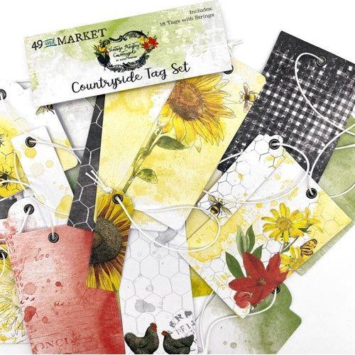 Simon Says Stamp! 49 and Market VINTAGE ARTISTRY COUNTRYSIDE Tag Set VAC-38794