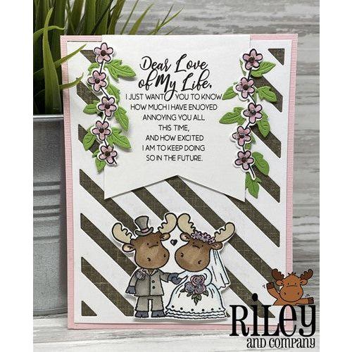 Simon Says Stamp! Riley and Company Funny Bones DEAR LOVE OF MY LIFE Cling Rubber Stamp RWD-1099