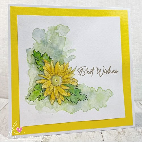 Simon Says Stamp! Julie Hickey Designs PETER'S CHRYSANTHEMUMS Clear Stamps DS-PT-1026