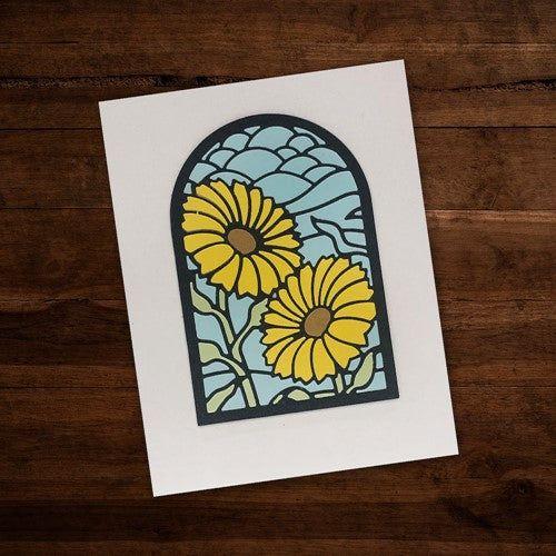 Simon Says Stamp! Paper Rose MOSAIC SUNFLOWER Die 28510