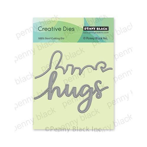 Simon Says Stamp! Penny Black HUGS EDGER Thin Metal Creative Dies 51-761