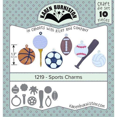 Simon Says Stamp! Karen Burniston SPORTS CHARMS Dies 1219