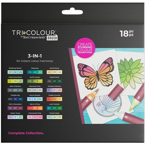Spectrum Noir Triblend Markers 6-pkg-floral Blends
