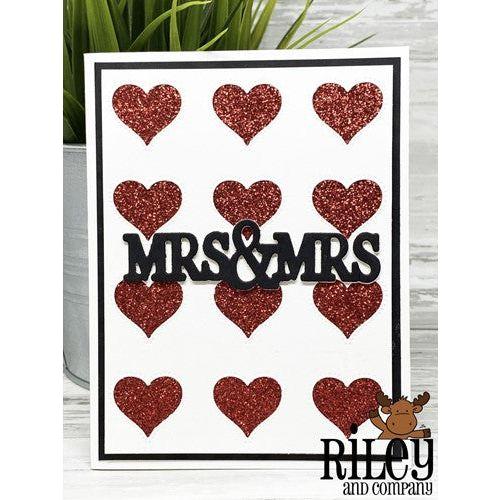 Simon Says Stamp! Riley And Company Cut Ups MARRIED SALUTATIONS Dies RD550