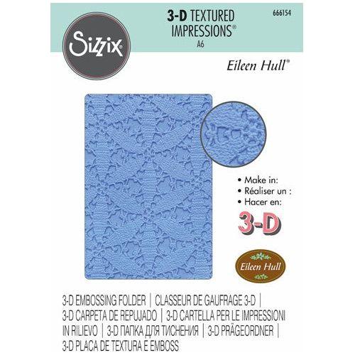 Simon Says Stamp! Sizzix Textured Impressions TABLECLOTH 3D Embossing Folder 666154