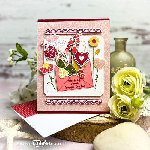 Simon Says Stamp! Papertrey Ink ALL YOU NEED IS LOVE Clear Stamps 1457