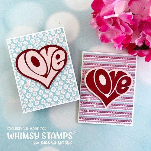 Simon Says Stamp! Whimsy Stamps LOVE HEART Die WSD175