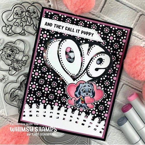 Simon Says Stamp! Whimsy Stamps LOVE HEART Die WSD175